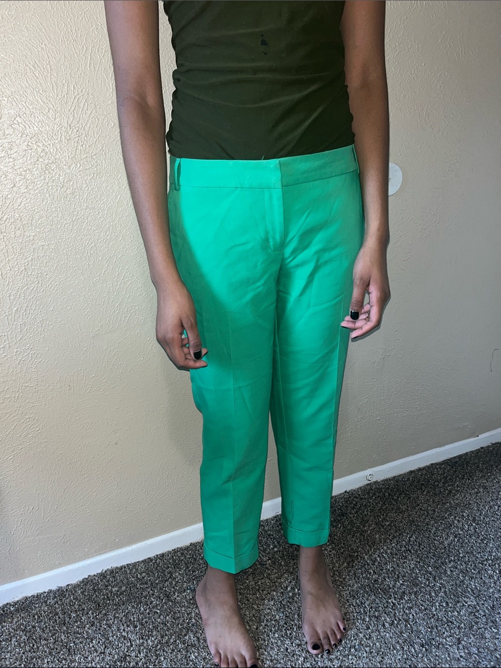 Express Emerald Green Pants